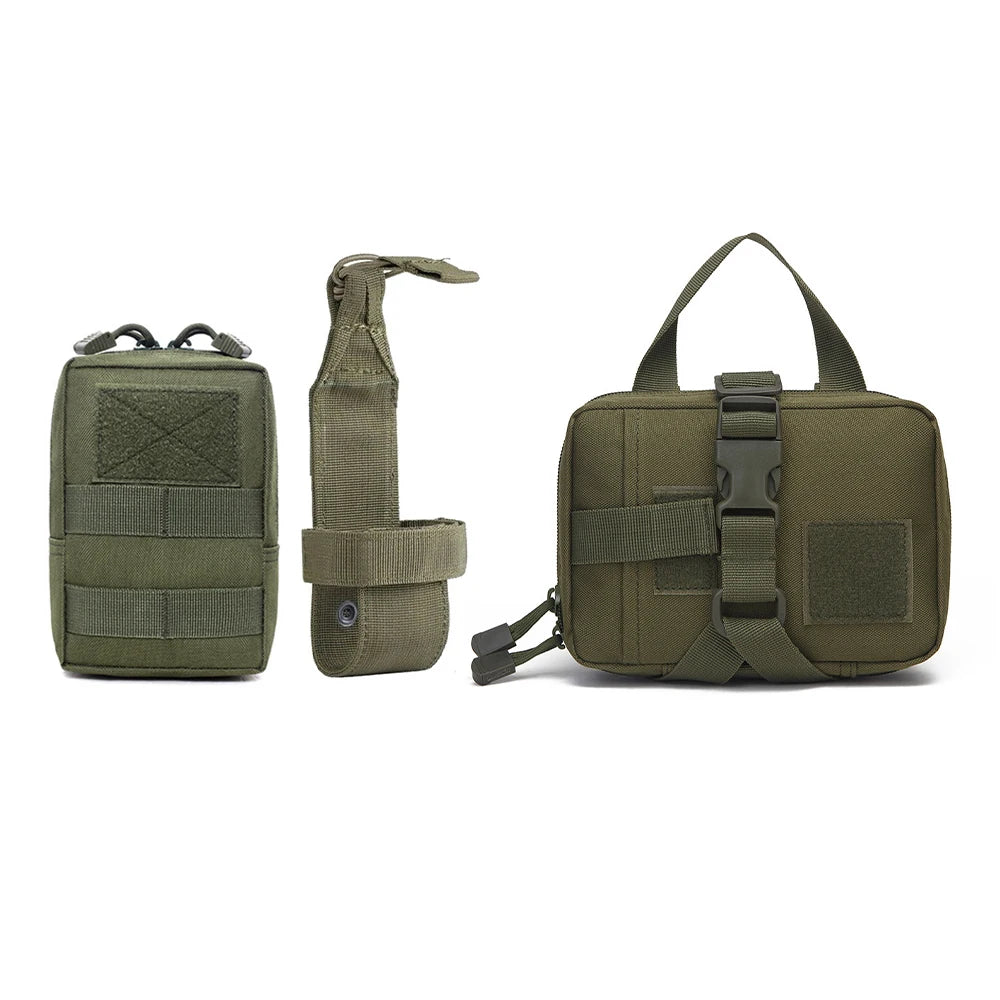 Large Dog Tactical Pouches Set