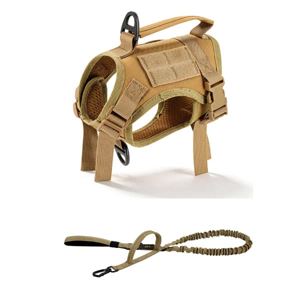 Tactical Cat Harness Vest and Leash Set