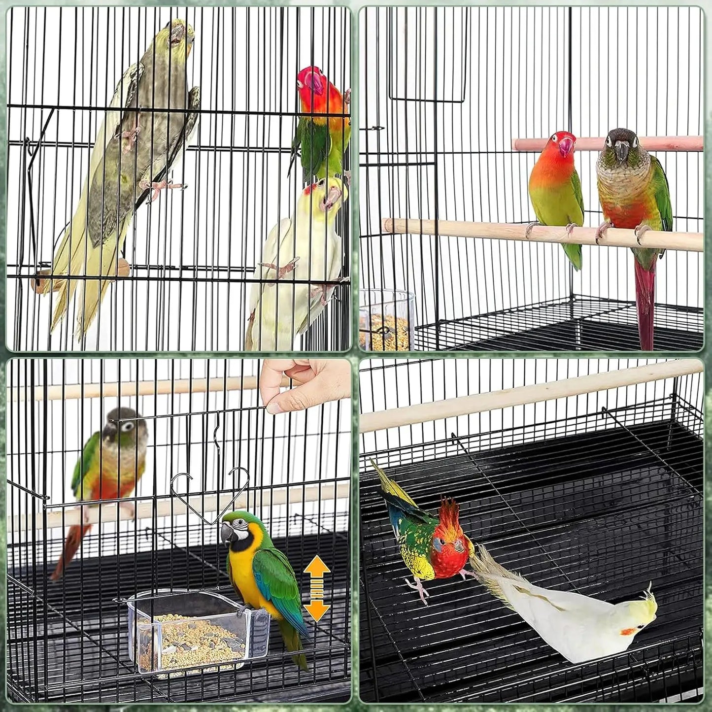 Small Portable Bird Travel Cage