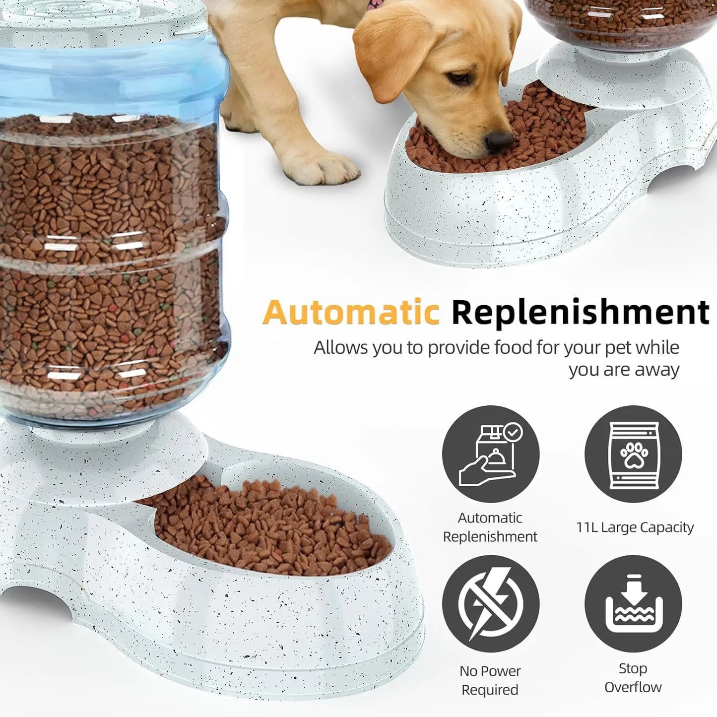 Automatic Food Dispenser for Large Dogs