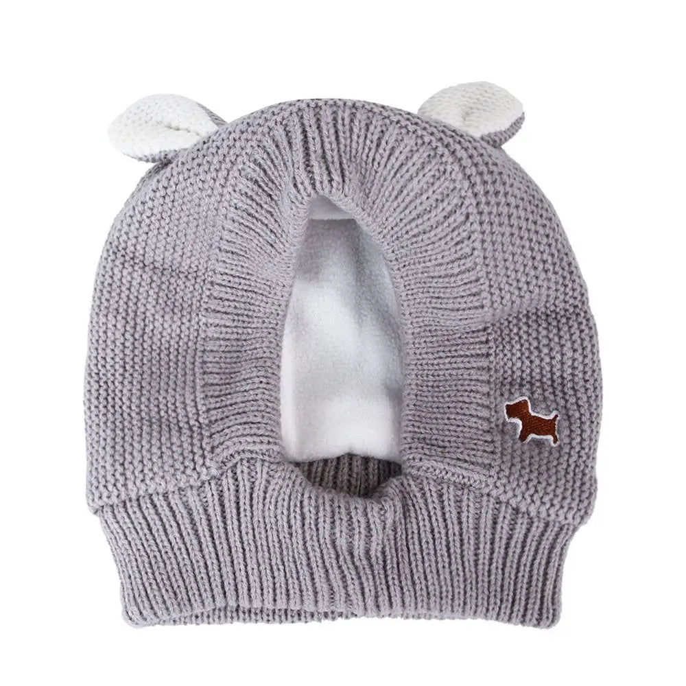 Quiet Knitted Hat Earmuffs