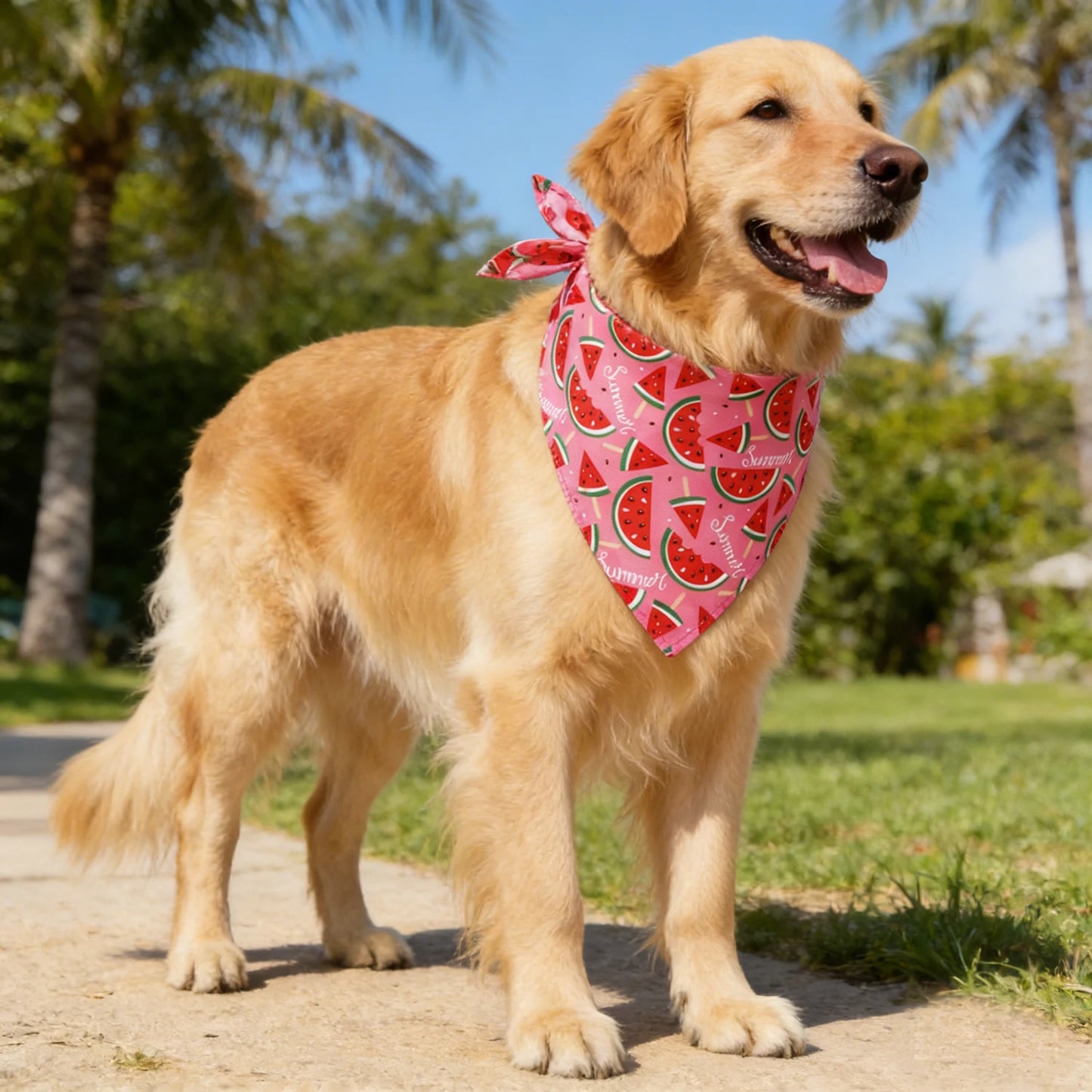 Fruit, Floral. Spring Bandana