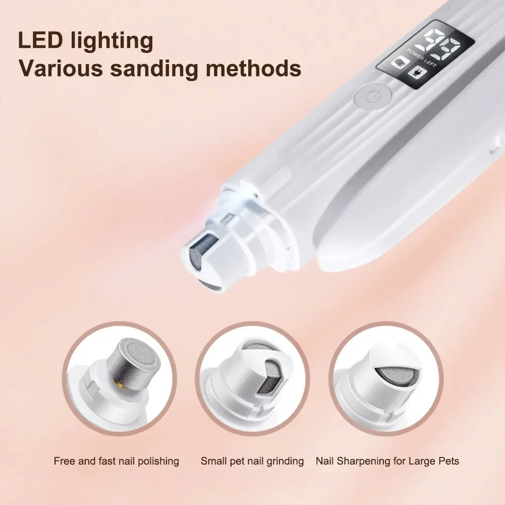 2 in 1 Electric Nail Grinder and Clipper