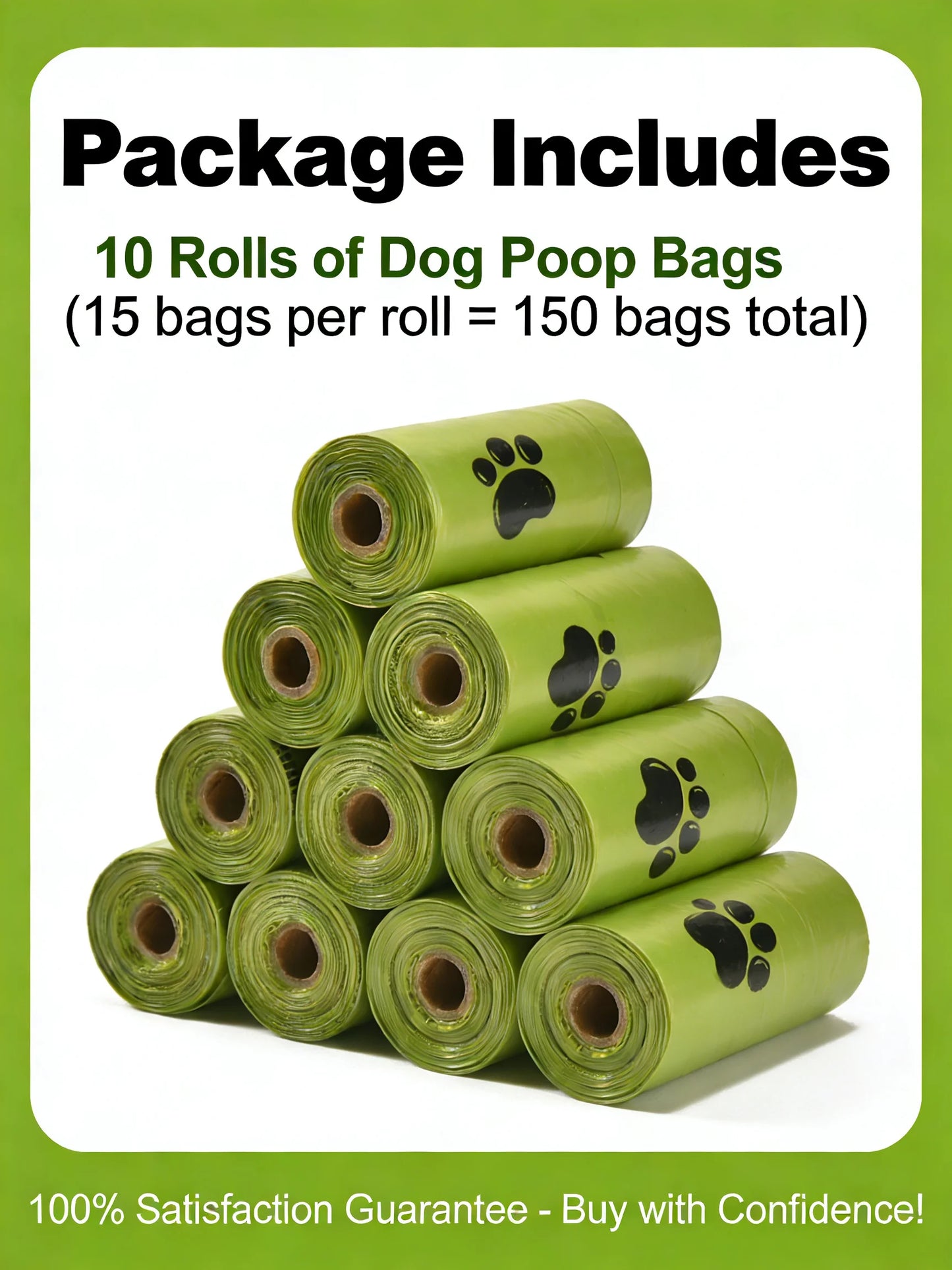Eco-Friendly Leak-Proof Dog Poop Bags