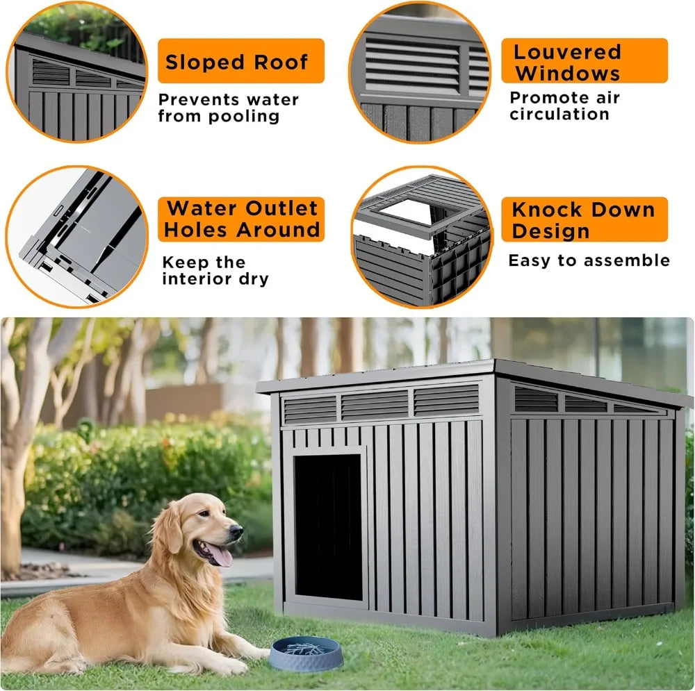 Large Weatherproof Dog House