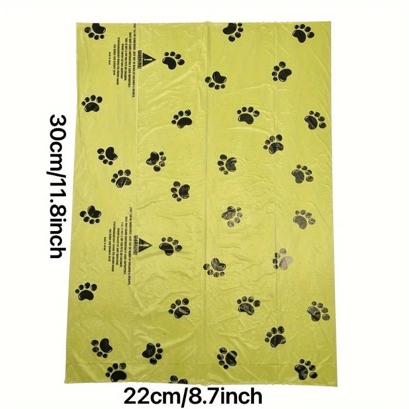 10Pcs Extra Thick Dog Poop Bags (22x30cm)