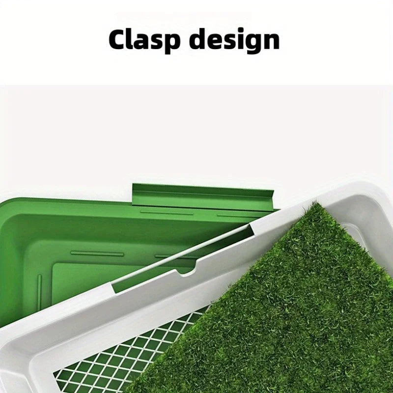 Odorless Dog Training Pad with Artificial Turf