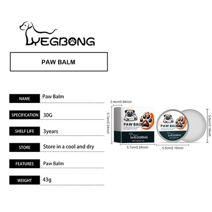 30g Paw Care Balm Moisturizer Repair