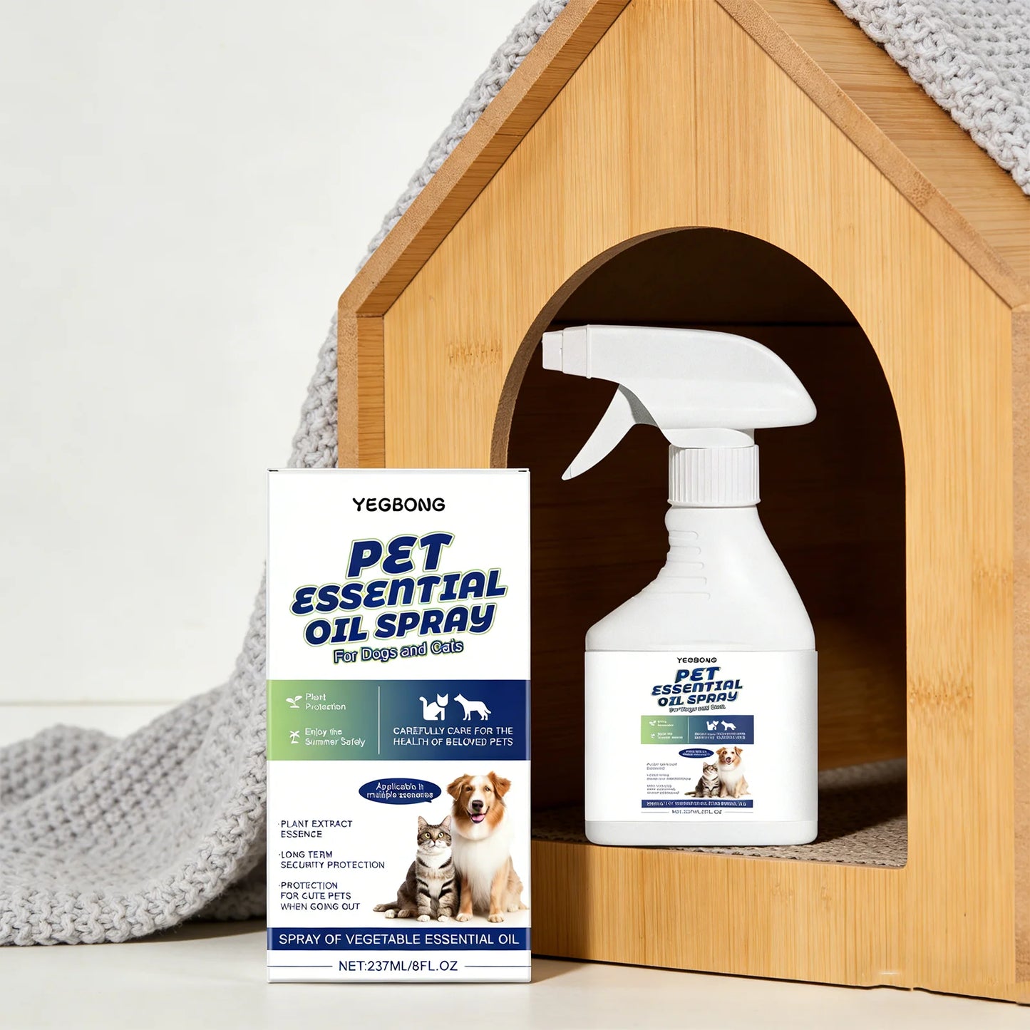 237mL Pet Essential Oil Spray, Dogs/Cats