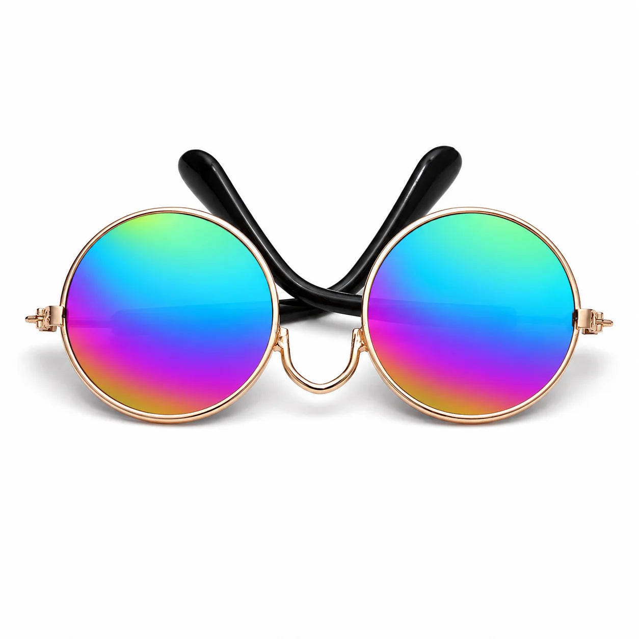 Lightweight Retro Round Pet Sunglasses