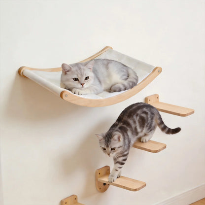 39.4In Wall-Mounted Cat Roped Bridge