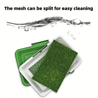 Odorless Dog Training Pad with Artificial Turf