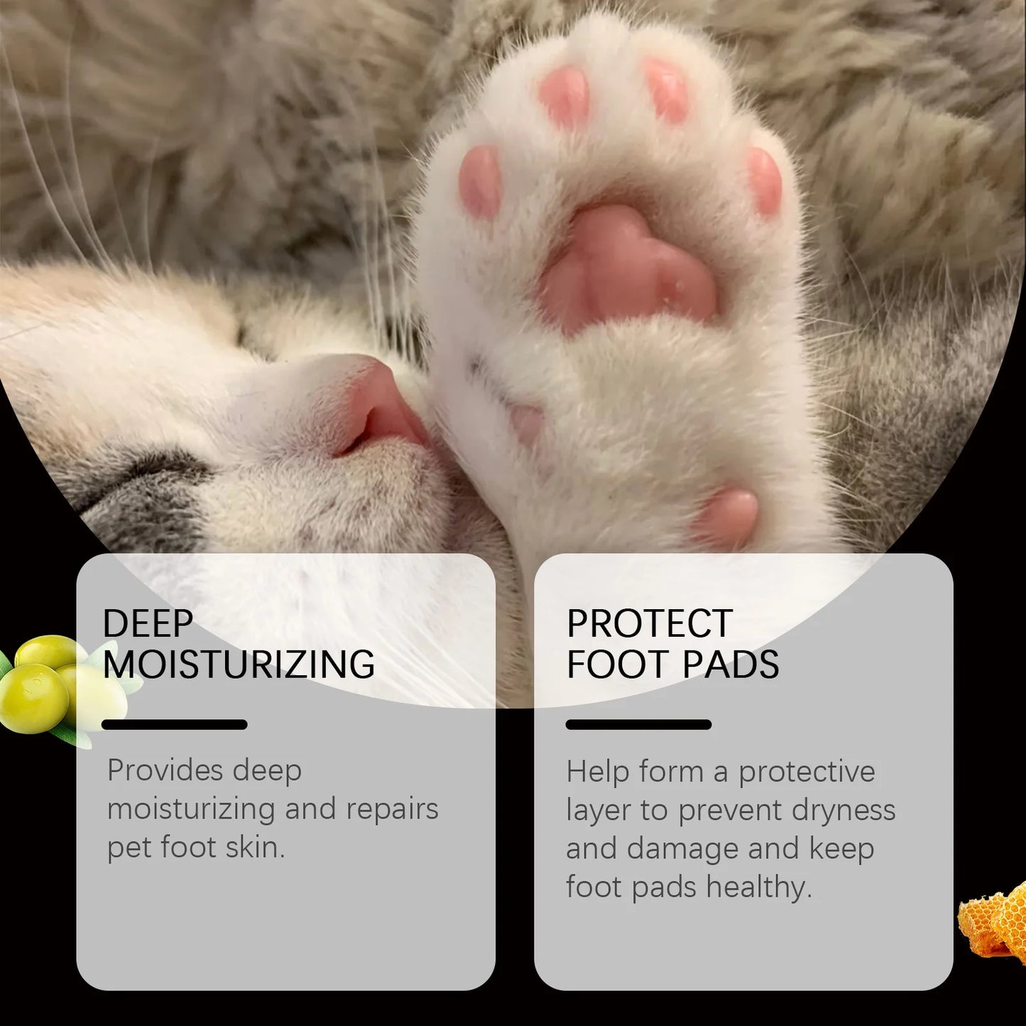 40g Paw Roller Cream, Anti-Cracking