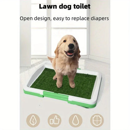 Odorless Dog Training Pad with Artificial Turf