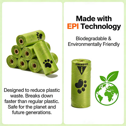 Eco-Friendly Leak-Proof Dog Poop Bags