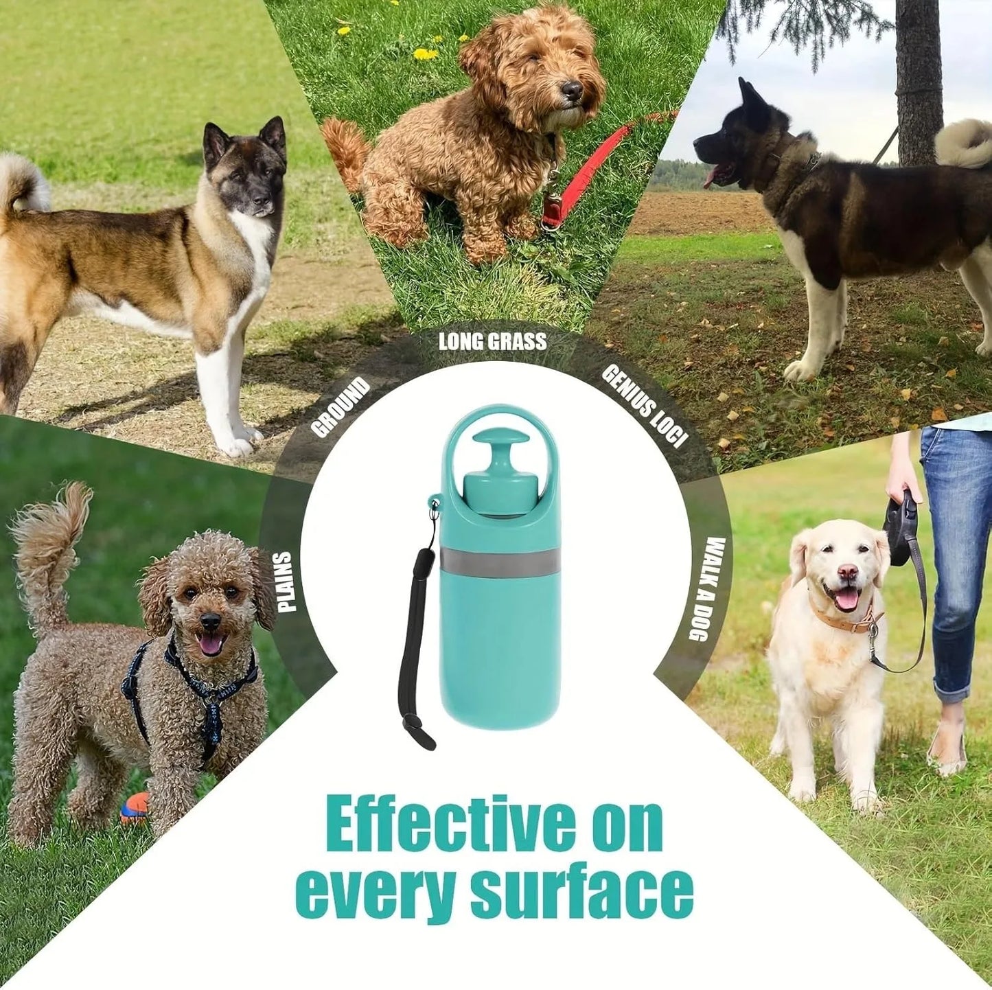 Portable No Touch Dog Pooper Scooper