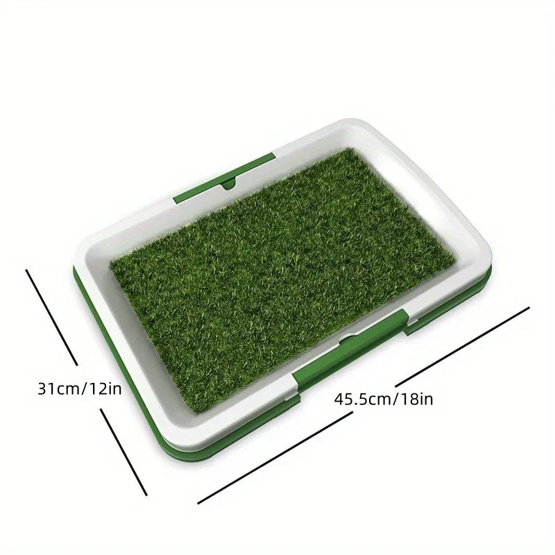 Odorless Dog Training Pad with Artificial Turf