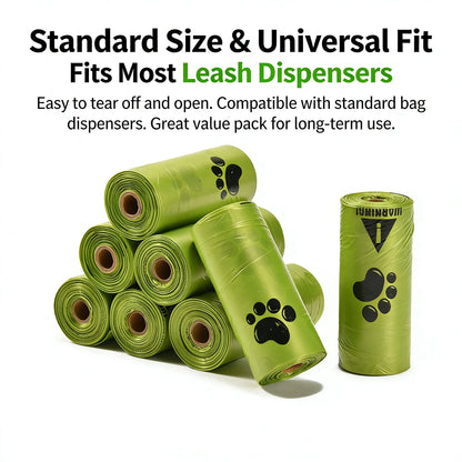 Eco-Friendly Leak-Proof Dog Poop Bags