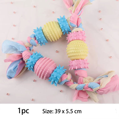 Dog Knot Toys, Bite Resistant & Teeth Cleaning