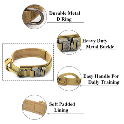 Adjustable Training, Tactical Collar and Leash Set