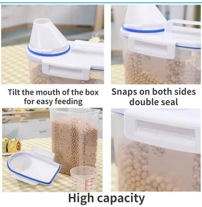 1.5kg/2kg Dog Food Plastic Storage Tank