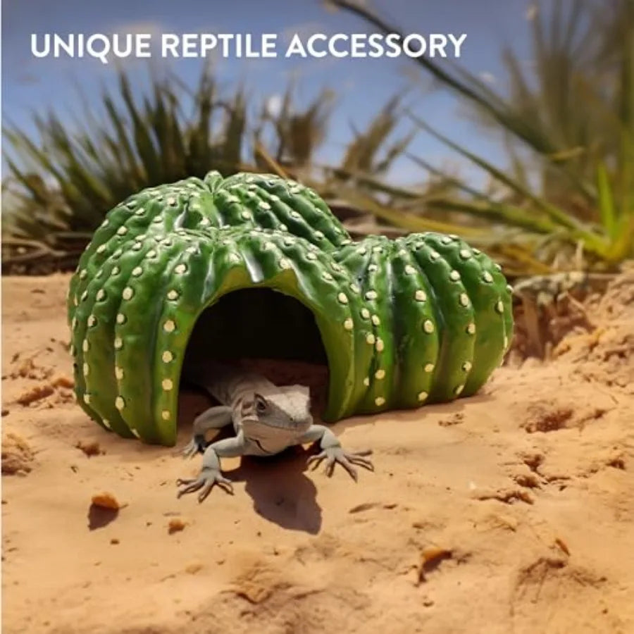 Cactus Shaped Reptile Hide Out