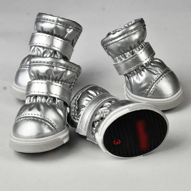 Small Dog Warm Waterproof Shoes