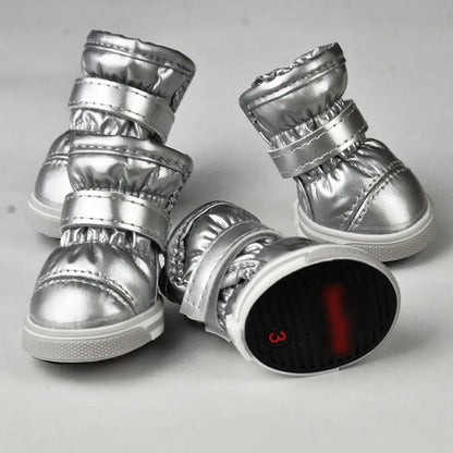 Small Dog Warm Waterproof Shoes