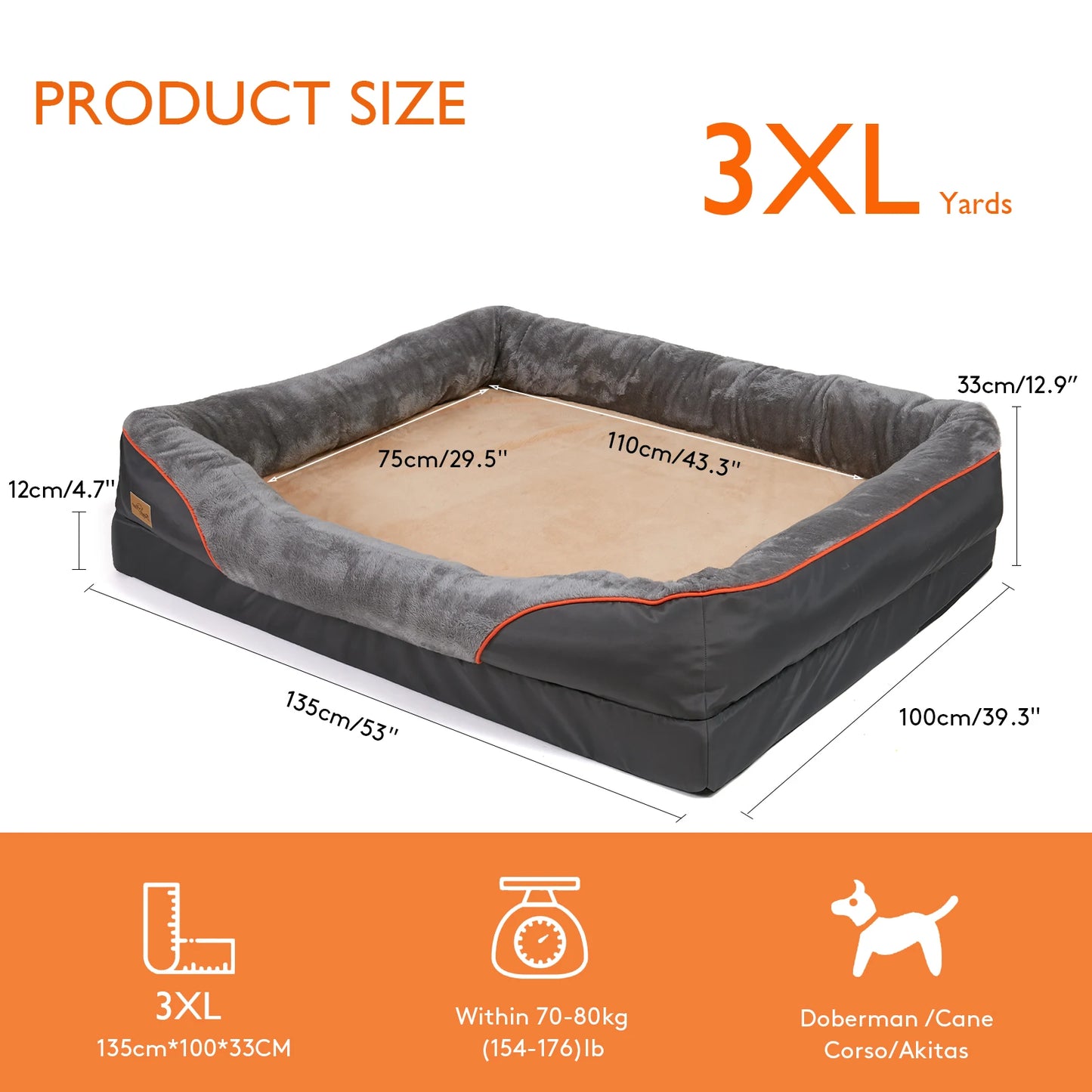 Soft Comfortable Anti-Allergy Warm Bed