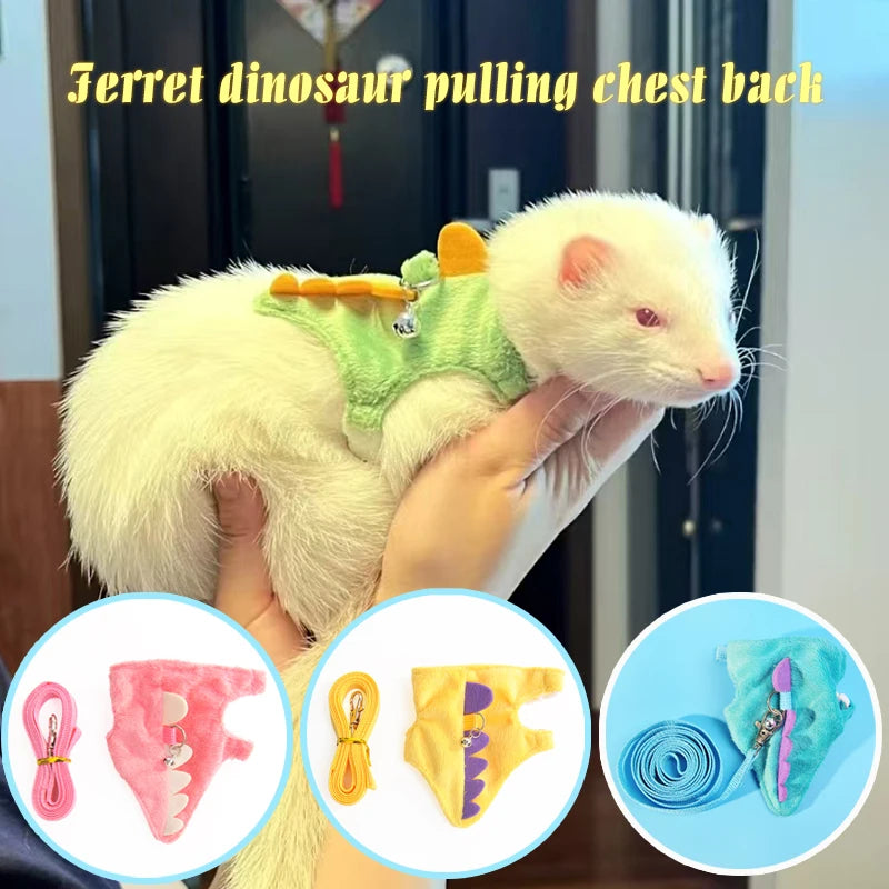 Adjustable Ferret Vest, Lead Rope