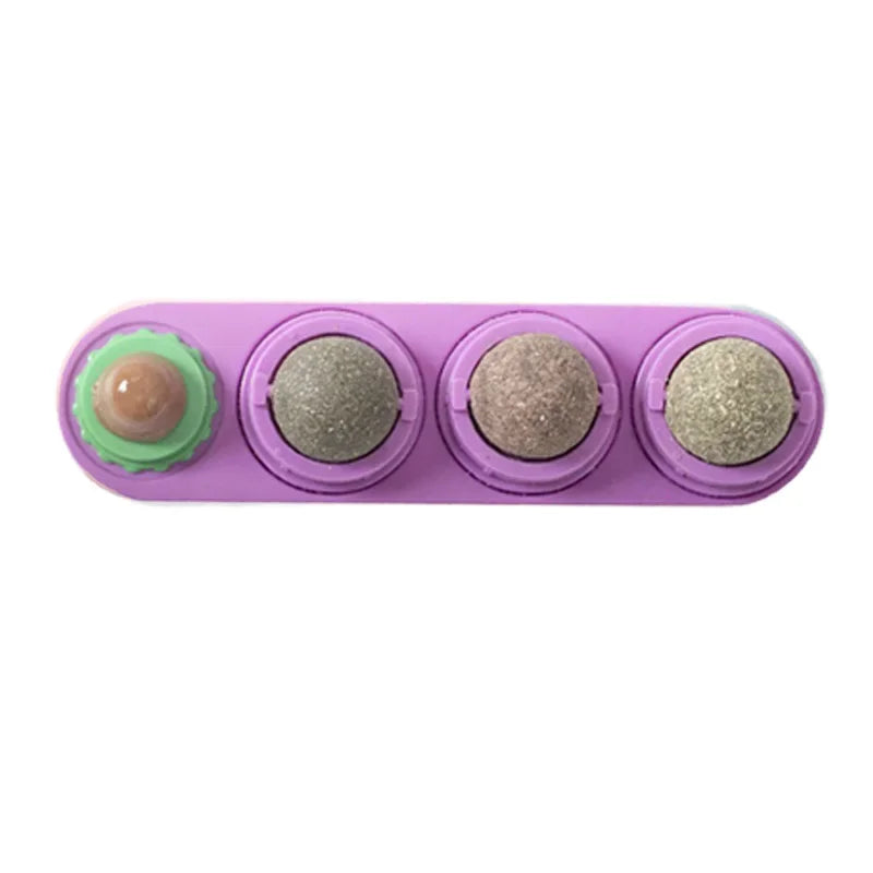 Rotating Catnip Silver Vine Ball