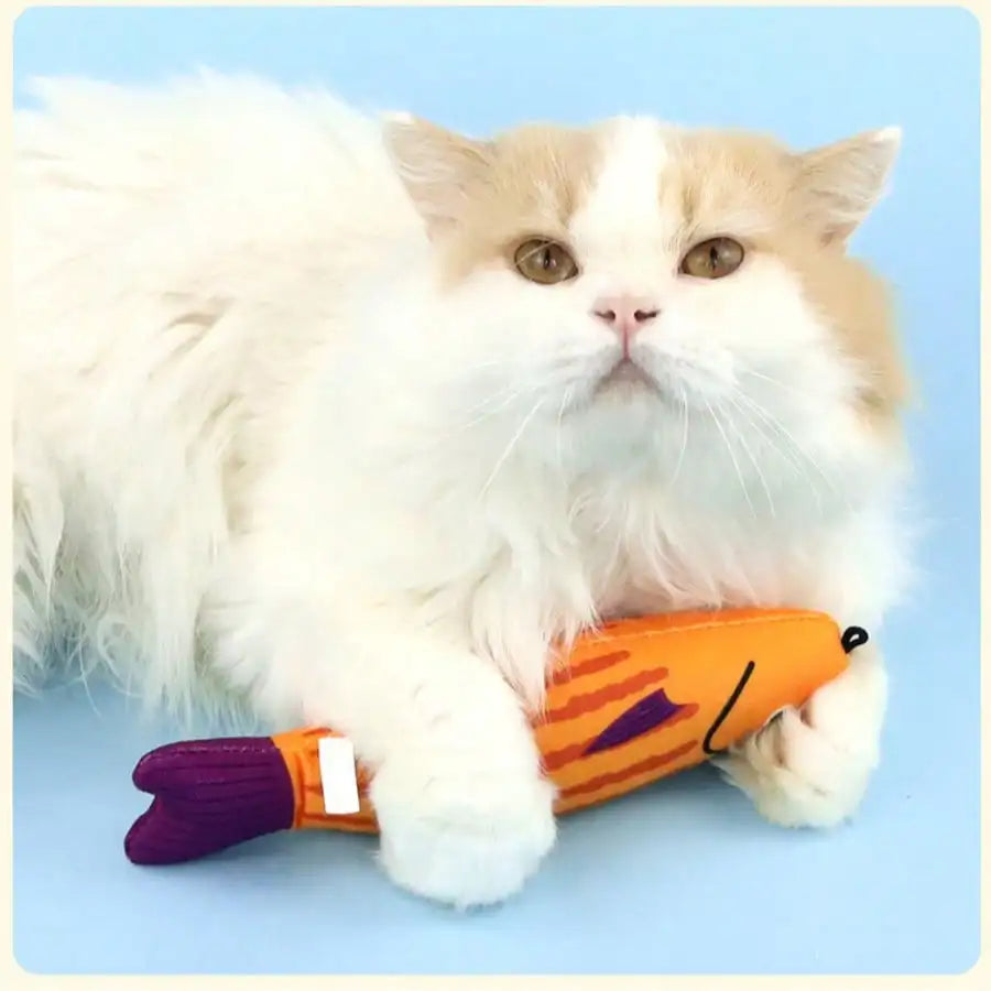 Realistic Fish Design Cat Toy