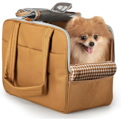 Small Dog Purse Carrier w/Cotton Padded Interior