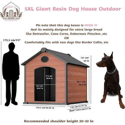 Sturdy Outdoor Doghouse