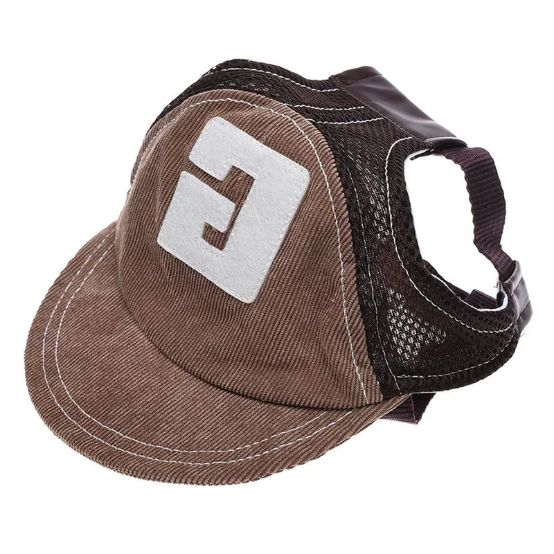 Sunscreen Baseball Cap w/Ear Holes
