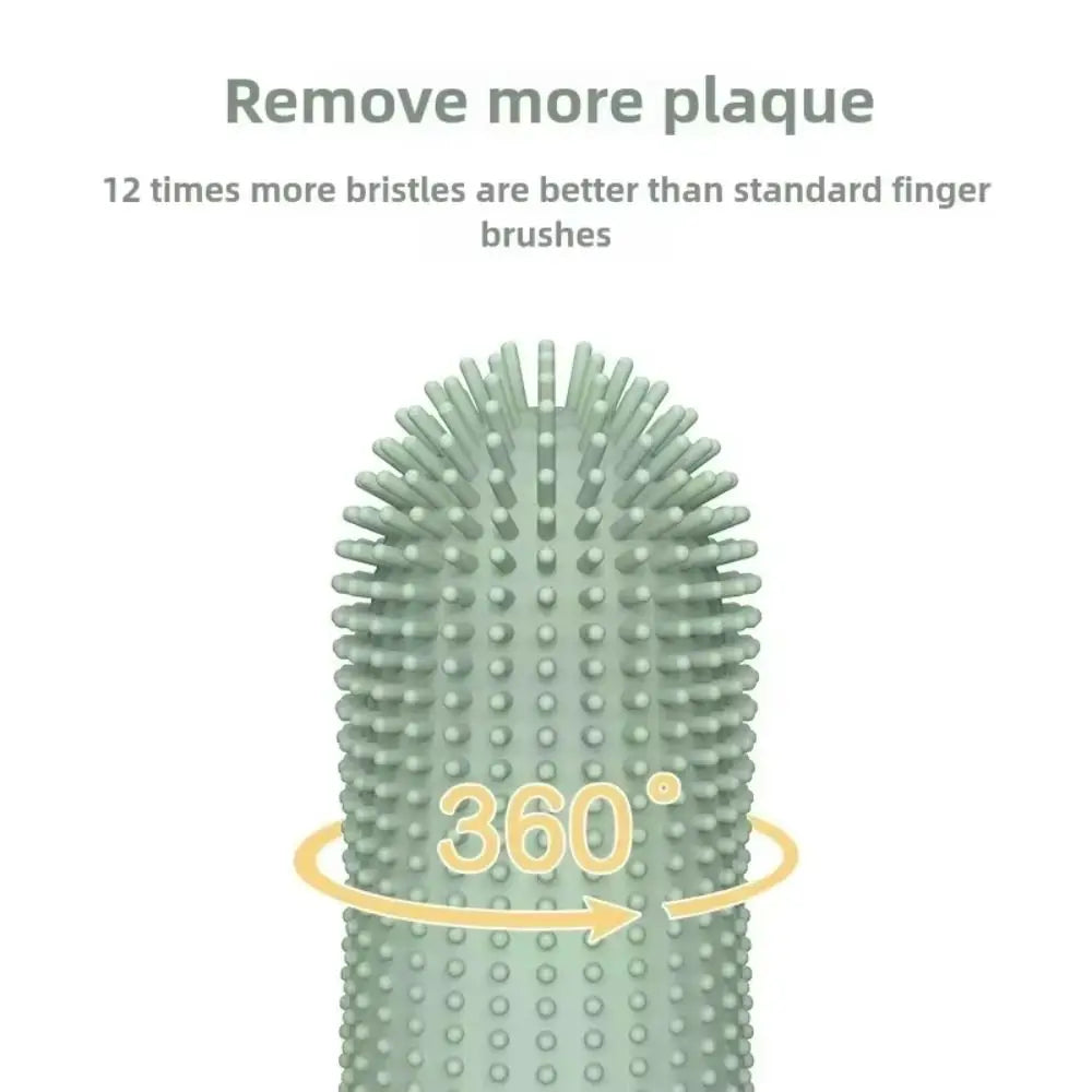 Cleaning Finger Toothbrush for Dogs