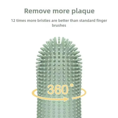 Cleaning Finger Toothbrush for Dogs
