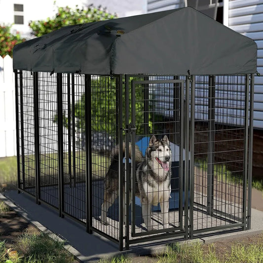 XXL Large Luxury Dog Kennel With Roof
