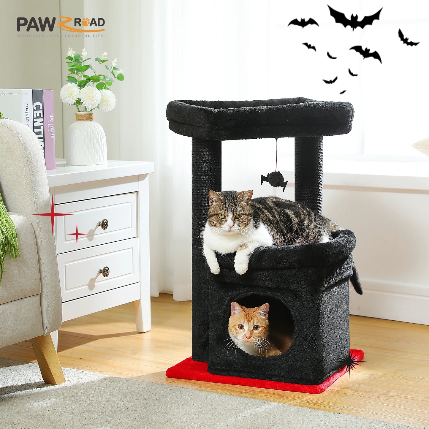 Cat Tree Tower Cozy w/Condo