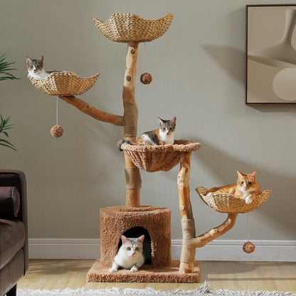 Large Tree Tower with Sisal Scratching Post