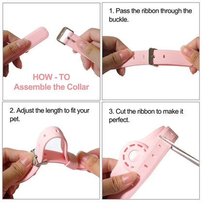New Apple Silicone Anti-Lost Pet Collar