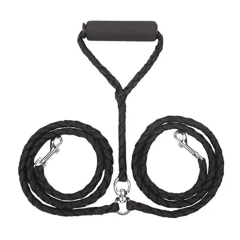 1.4m Pet Double Leash, 2 Way Couplers