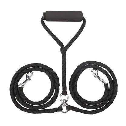 1.4m Pet Double Leash, 2 Way Couplers