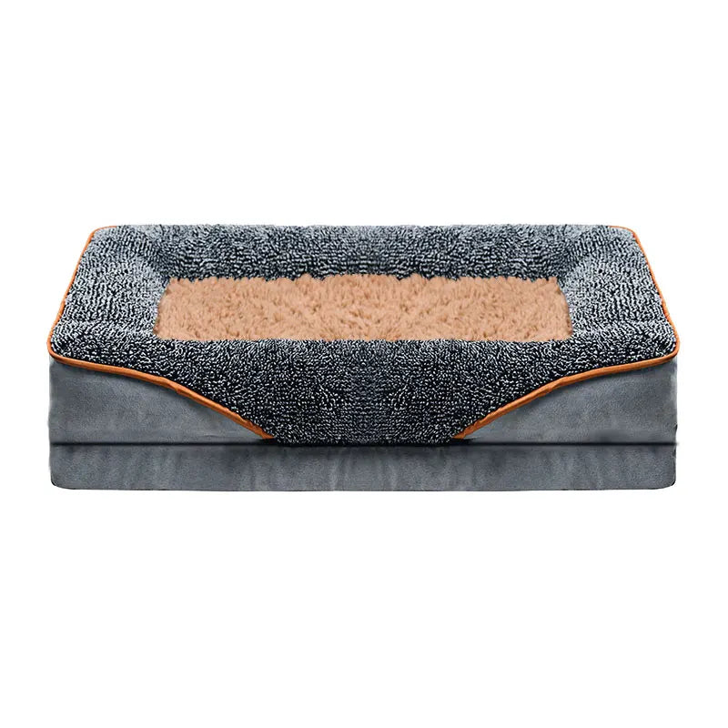 Oversized bed With Raised Edges For All Seasons
