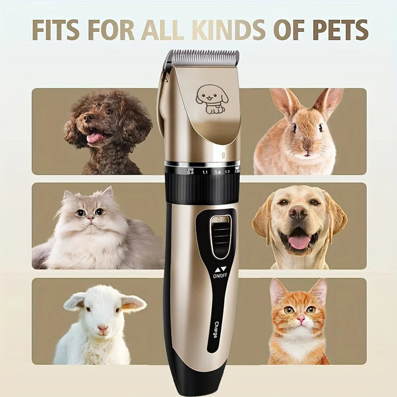 Electric Precision Pet Hair Trimmer Kit