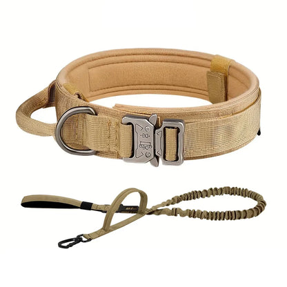 Adjustable, Tactical Dog Training Collar & Leash Set