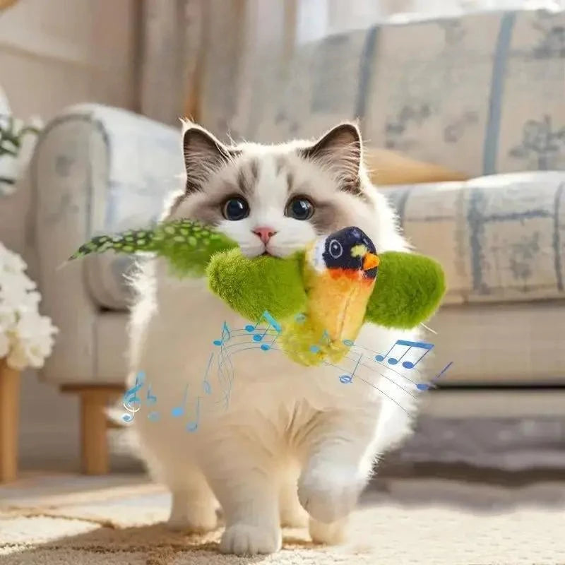 Interactive Touch-Activated Flapping Bird Toy
