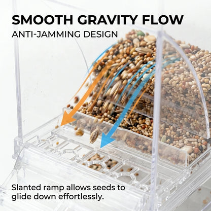 No Mess Automatic Bird Feeder