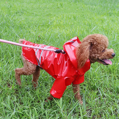 Summer Outdoor Puppy Rain Coat