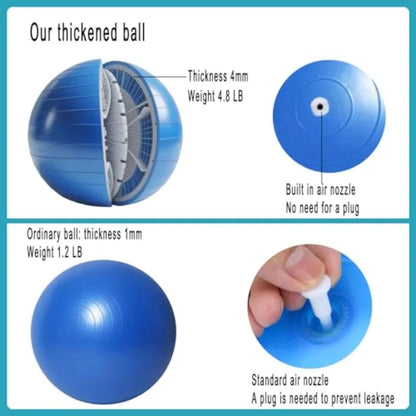 25" Heavy Duty Blue Herding Ball
